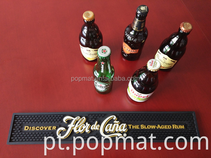 Design personalizado PVC Soft PVC não deslize Beer Beer Drink